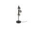 Miniature Table lamp in black glass Monica Clipped