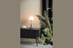 Miniature Table lamp in black glass Orion 2