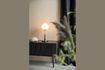 Miniature Table lamp in black glass Orion 3