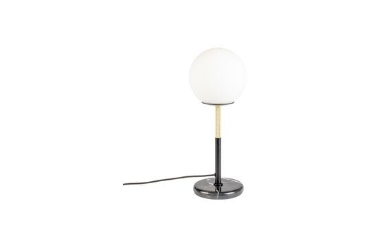 Table lamp in black glass Orion Clipped