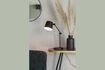 Miniature Table lamp in black iron Hajo 4