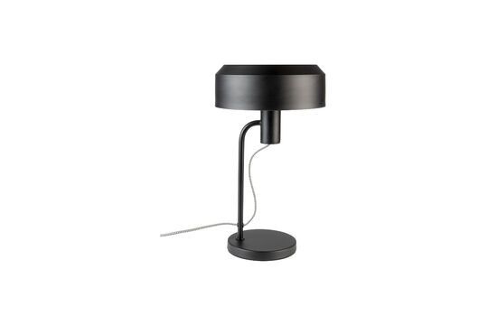 Table lamp in black iron Landon Clipped