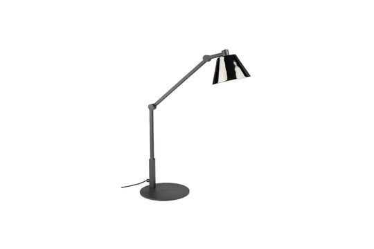 Table lamp in black iron Lub Clipped