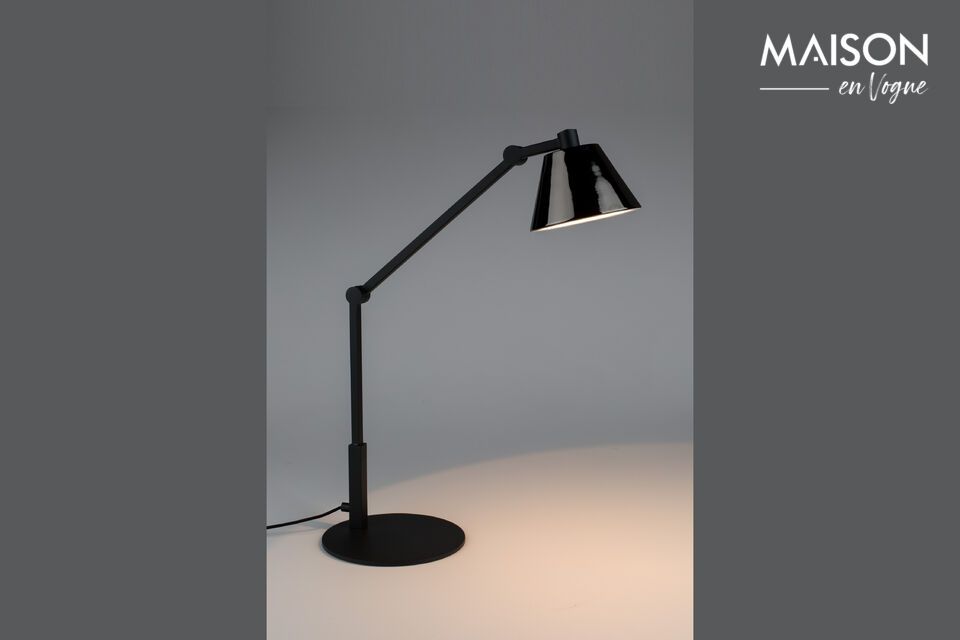 Table lamp in black iron Lub Zuiver