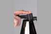 Miniature Table lamp in black iron Lub 8