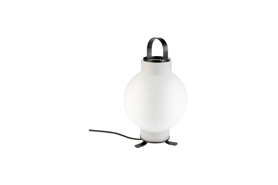 Table lamp in black iron Nomad - 4