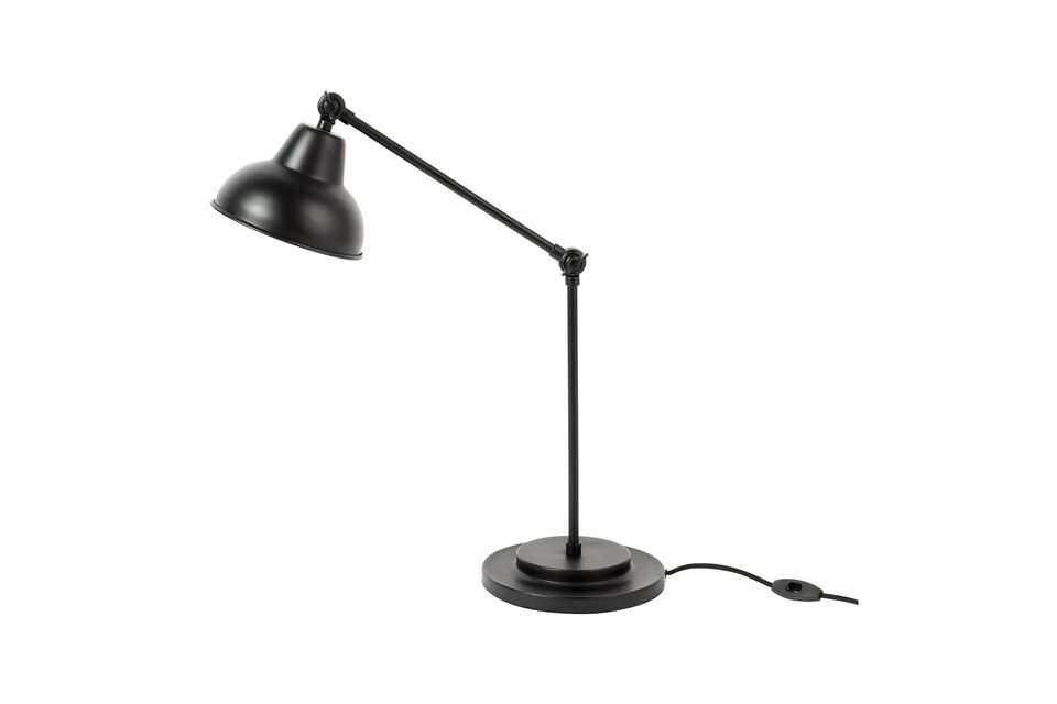 Table lamp in black iron Xavi - 4