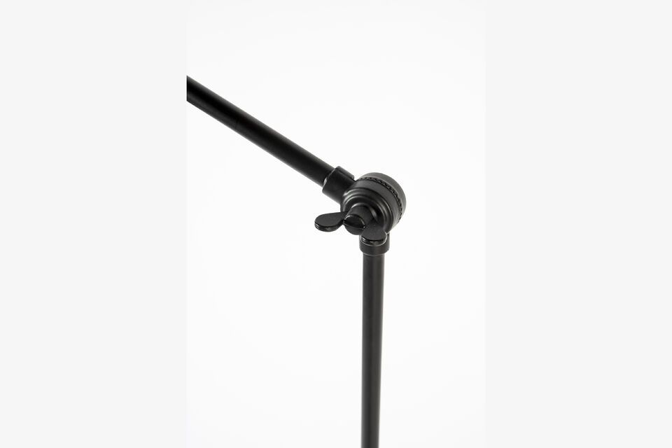 Table lamp in black iron Xavi - 6