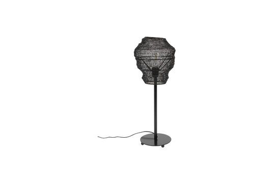 Table lamp in black metal Lena Clipped