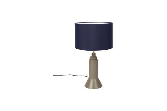 Table lamp in blue iron Dark Clipped