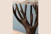 Miniature Table lamp in brown resin Deer 3