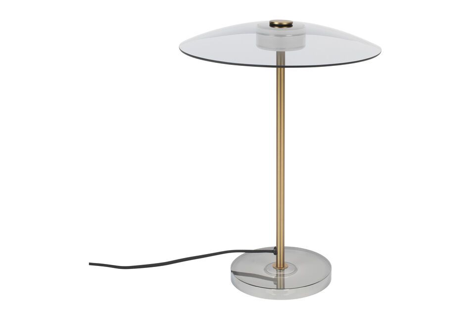 Table lamp in gilded glass Float - 7