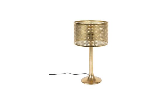 Table lamp in gilded iron Barun Clipped