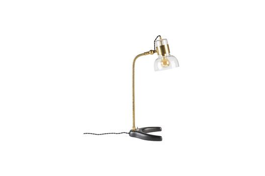 Table lamp in golden glass Neville Clipped