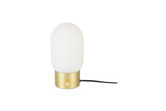 Table lamp in golden glass Urban Charger Clipped