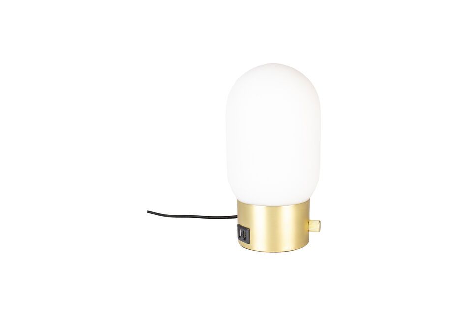 Table lamp in golden glass Urban Charger - 10