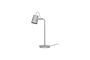 Miniature Table lamp in light grey metal Ardent Clipped