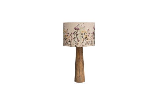 Table lamp in light wood Wildflower Clipped