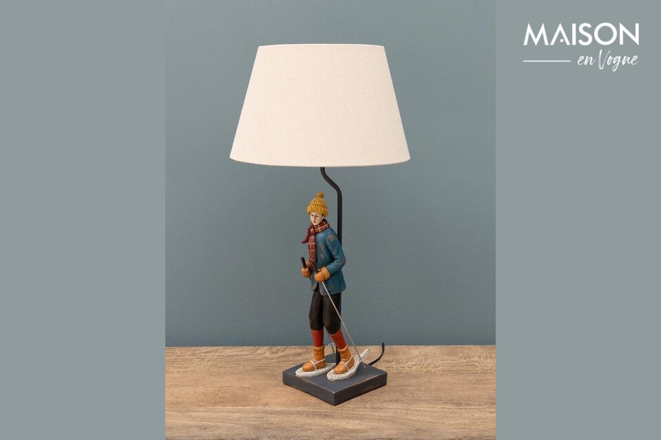 Discover the perfect balance between functionality and aesthetics with our 35 cm high table lamp