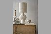 Miniature Table lamp in natural stoneware Sergio 2