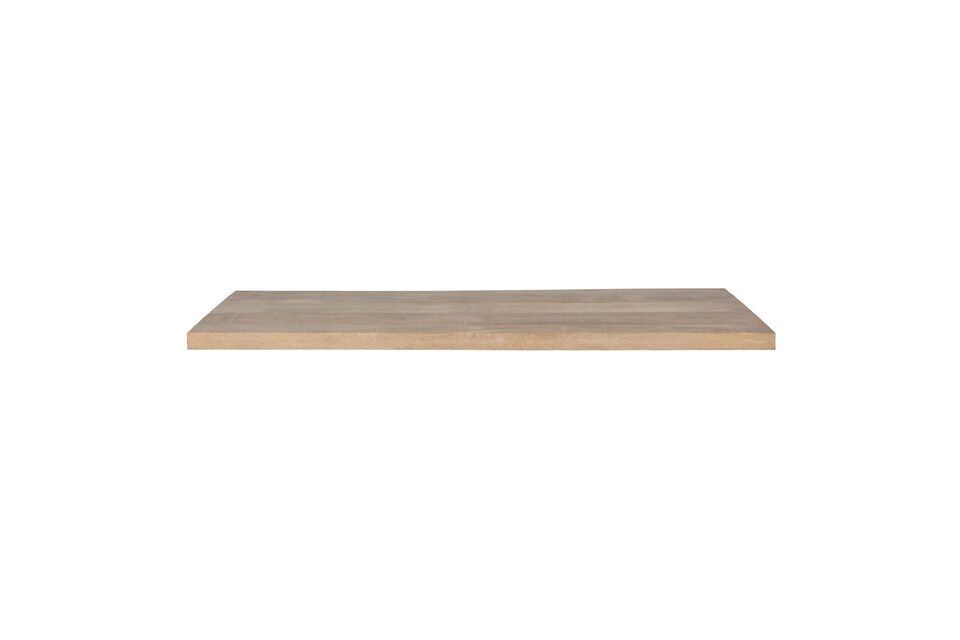 Table top 180 x 90 in white mango wood Tablo Woood