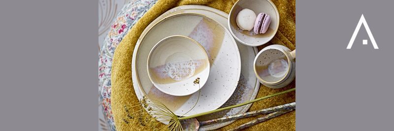 Masami Sushi Set With Bowls / Tray Stoneware - Bloomingville