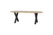 Miniature Tablo solid oak oval table 1