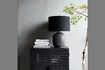 Miniature Tahi black and grey clay table lamp 2