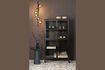 Miniature Tall showcase in black wood Ferre 2