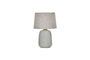 Miniature Tana white stoneware table lamp Clipped