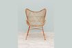 Miniature Tangerine beige rattan armchair 3