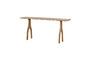 Miniature Tani light wood console Clipped