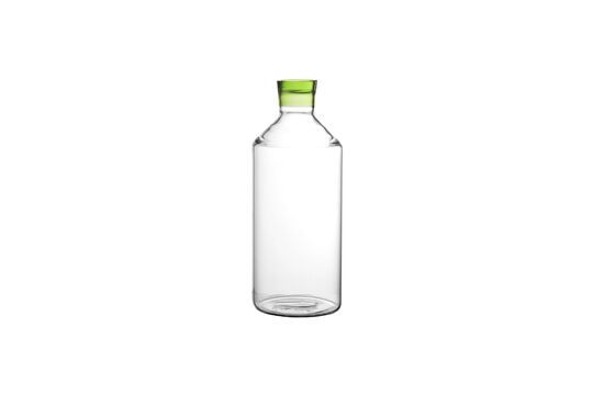 Tarifa green glass decanter Clipped