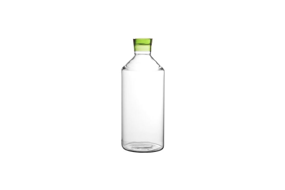 Tarifa green glass decanter Pomax