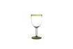 Miniature Tarifa green glass wine glass 1