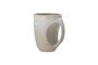 Miniature Taupe grey stoneware mug Clipped