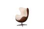 Miniature Tenzing brown leather armchair Clipped