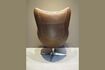 Miniature Tenzing brown leather armchair 6