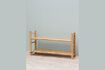 Miniature Tequila beige bamboo low shelf 2