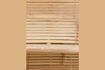 Miniature Tequila beige bamboo low shelf 3