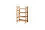 Miniature Tequila beige bamboo shelf Clipped