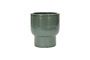 Miniature Terra green ceramic planter Clipped