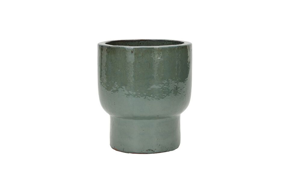 Terra green ceramic planter House Doctor