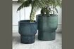 Miniature Terra green ceramic planter 1