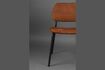 Miniature Terracotta fabric chair Darby 7