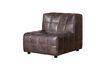 Miniature Tetris brown leather armchair 7