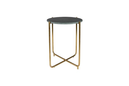 Timpa green marble side table