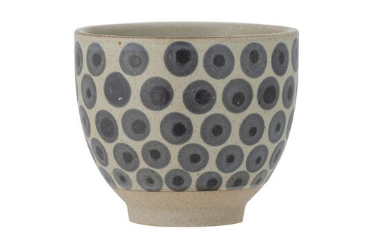 Tinni blue stoneware mug Clipped