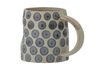 Miniature Tinni blue stoneware mug 1