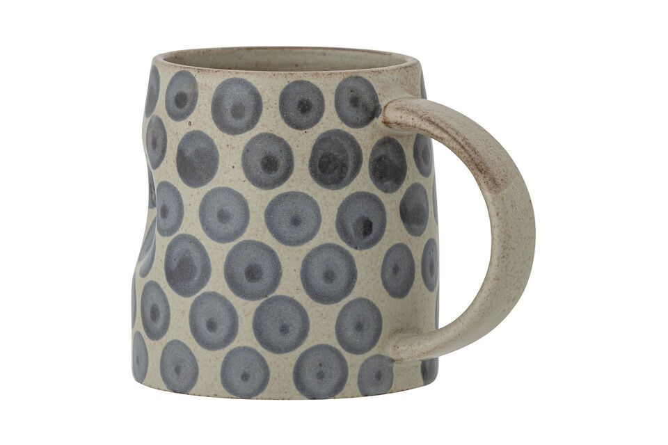 Tinni blue stoneware mug Bloomingville